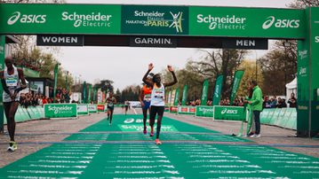 Helah Kiprop takes top honours at Paris Marathon