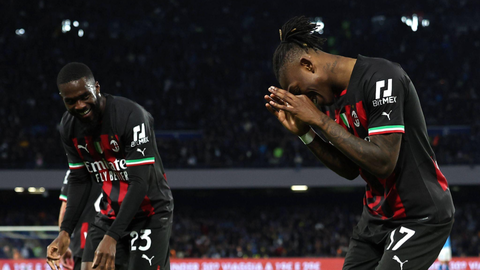 Milan destroy Napoli in Osimhen's absence