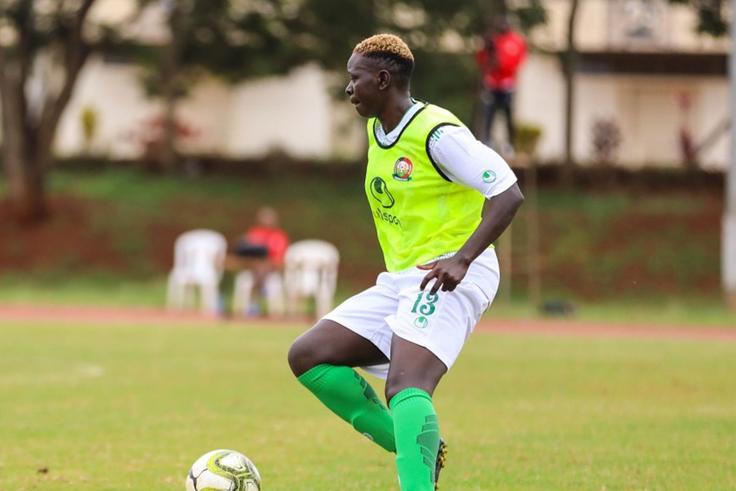 Harambee Starlets defender Phoebe Owiti trains ahead of Albania duel.