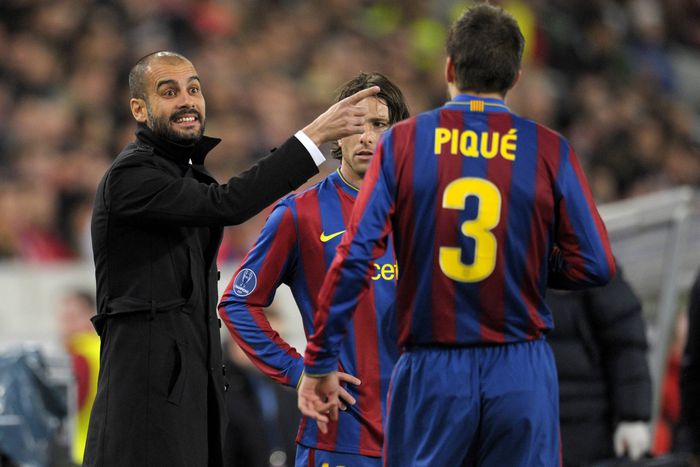 Gerard Pique reveals how Pep Guardiola fined him for wearing short sleeves at Barcelona