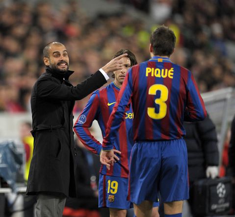 Gerard Pique reveals how Pep Guardiola fined him for wearing short sleeves at Barcelona