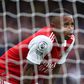 Arsenal striker Gabriel Jesus watches on during Premier League match against Leeds United.
