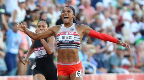 How Gabby Thomas plans to pip 200m Olympic gold from Shericka Jackson