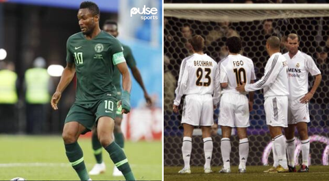Super Eagles legend Mikel reveals which Galatico era Real Madrid star was his childhood hero