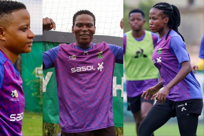 Banyana Banyana of South Africa train in Abuja for Olympic qualifier against Super Falcons of Nigeria.