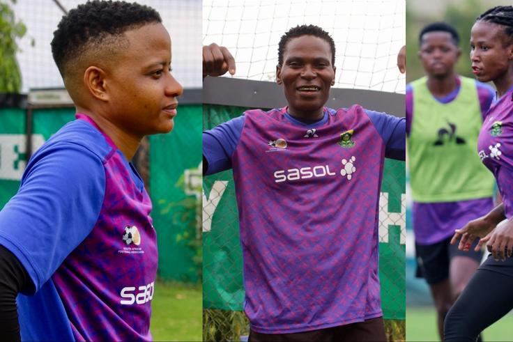 Banyana Banyana of South Africa train in Abuja for Olympic qualifier against Super Falcons of Nigeria.