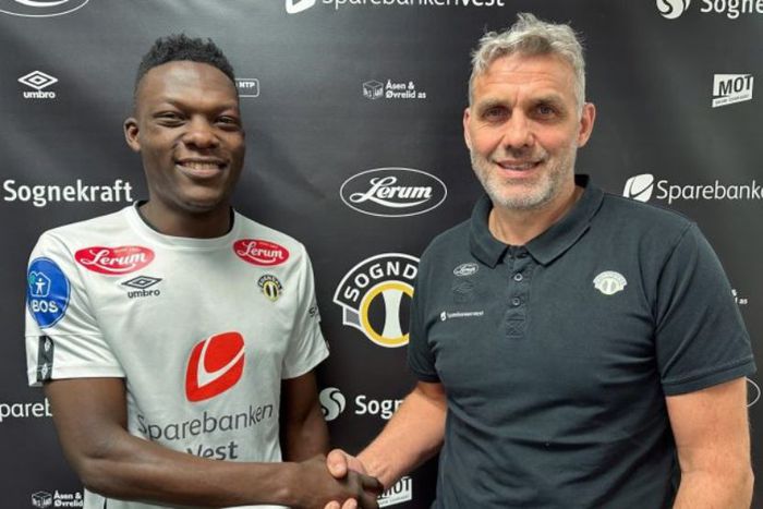 Ronney Onyango unveiled by Sogndal Fotball