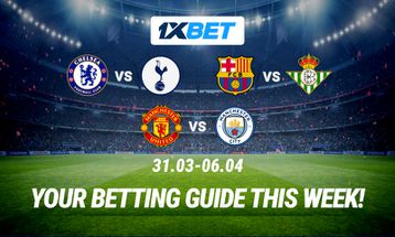 Best matches of the week: how to make money on betting with 1xBet