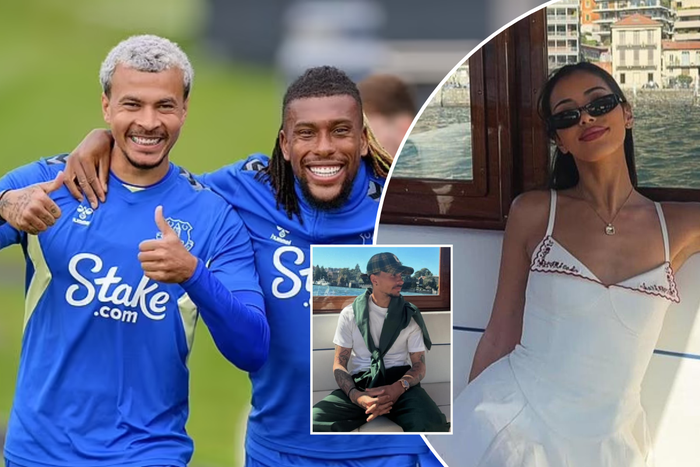 Dele Alli: Everton flop unwinds with model girlfriend after embarrassing debut with Serie A side
