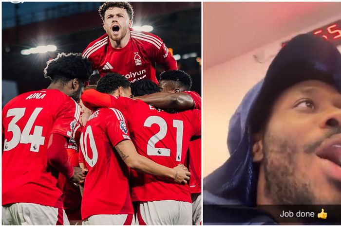 Another good day at the office for Ola Aina and Forest against Manchester United.