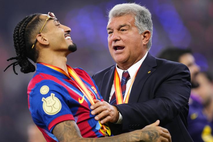 Saudi giants prepare ₦125 billion bid for Barcelona's Raphinha