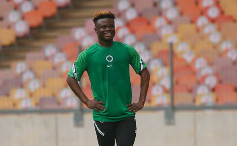 Copenhagen's Akinkunmi Amoo spotted in Flying Eagles camp ahead of U-20 World Cup