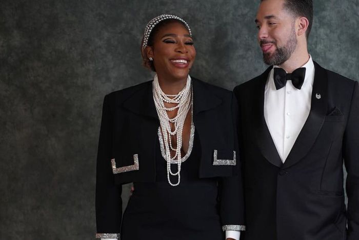 Serena Williams and her husband Alexis Ohanian