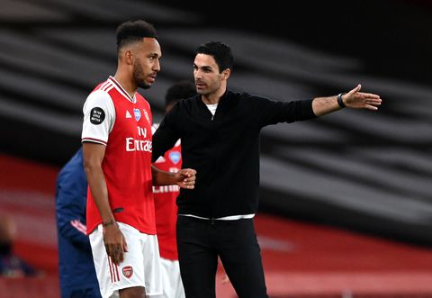 Arteta grateful for Aubameyang’s service ahead of reunion