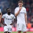 Leeds United players after the 4-1 defeat to Bournemouth
