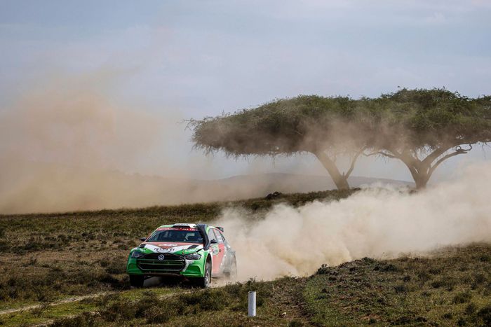 Carl Tundo and Timothy Jessop in a VOLKSWAGEN Polo Gti during the 6th round of the 2021 FIA WRC Safari Rally.