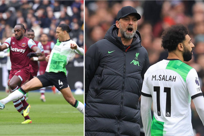 Michail Antonio reveals what happened between Klopp and Salah || Image credit: Imago