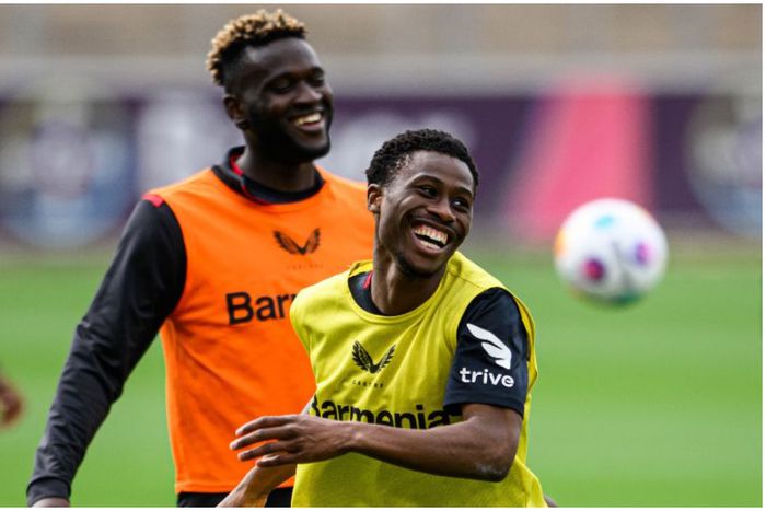 Victor Boniface and Nathan Tella will hope to help Bayer Leverkusen avenge their defeat to Roma last season in the UEL.