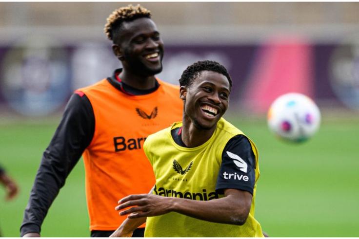 Victor Boniface and Nathan Tella will hope to help Bayer Leverkusen avenge their defeat to Roma last season in the UEL.