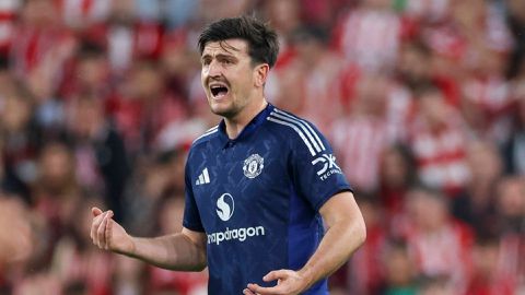 Harry Maguire Nickname Trends After Shock Dribble and Assist Against Athletic Club