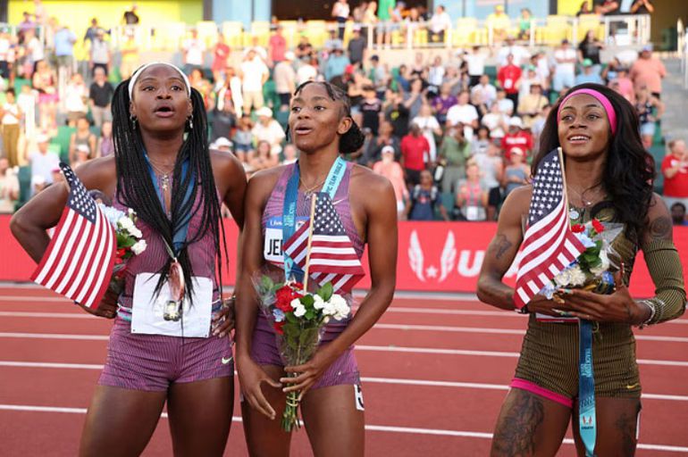 Melissa Jefferson-Wooden on How Training With Sha’Carri Richardson Has Made Her Dominate Gabby Thomas And Co at Miami Grand Slam Track