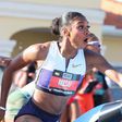 Masai Russell Sets American Record at Miami Grand Slam Track With Blistering 100mH Run
