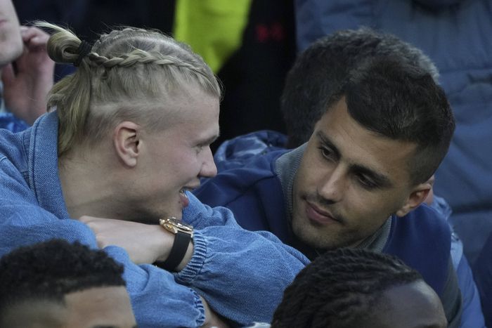 Erling Haaland and Rodri