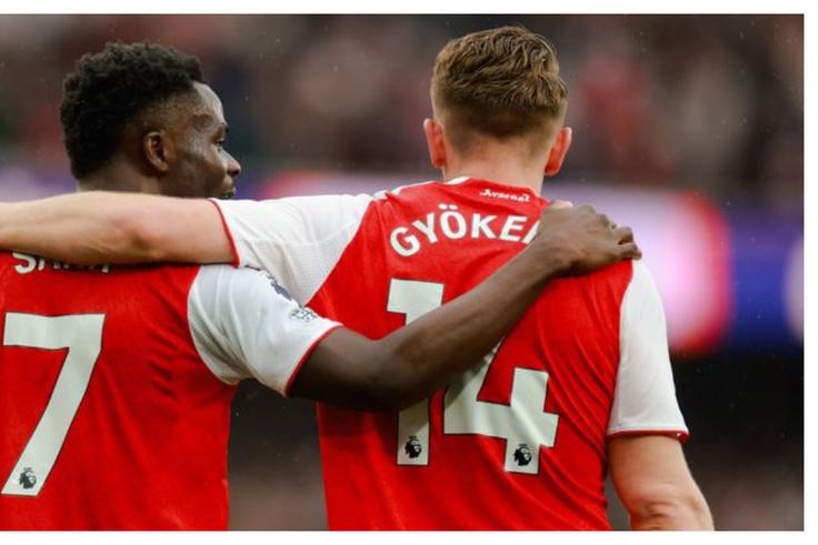 Arsenal vs Fulham: Saka stars as Gunners destroy Bassey-led Cottagers to go 6 pts clear
