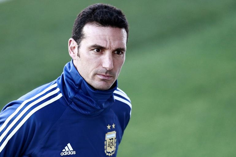 Argentina coach Lionel Scaloni || AFP