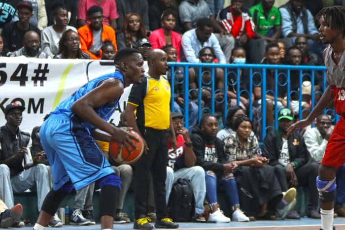 KPA and Equity in action during Game One of the KBF Premier League final