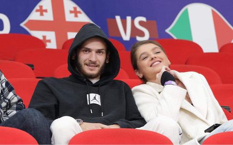 Kvaratskhelia: Napoli star and his partner Nitsa Tavadze go through
