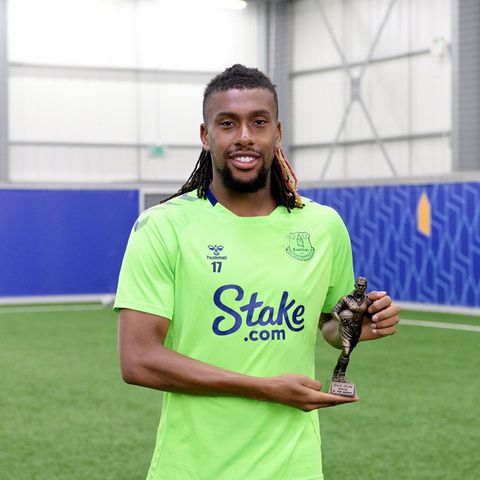 Nigeria’s Alex Iwobi named Everton's Players' Player of the Year