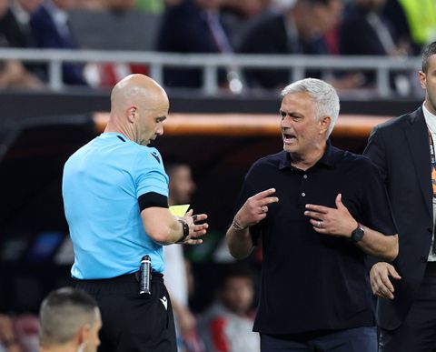 Mourinho charged with 'abusive behaviour' after hurling insults towards referee
