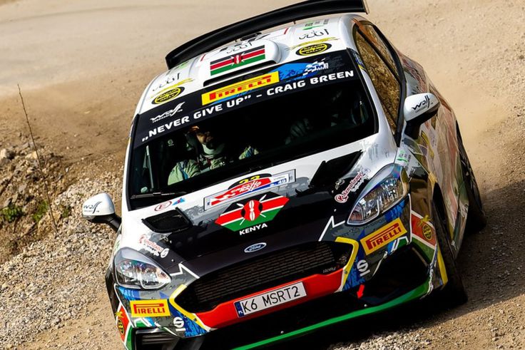Kenyan driver Hamza Anwar retires from WRC Rally Italia Sardegna