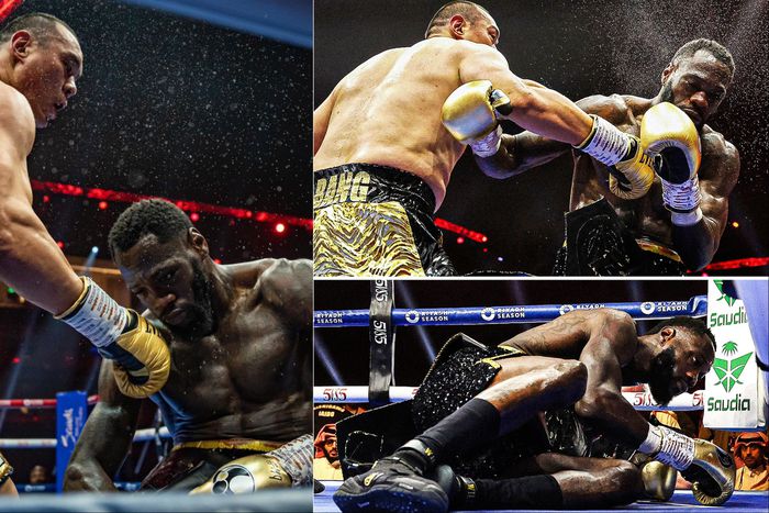 In just 5 rounds, Edo Man Deontay Wilder was knocked out by Chinese star Zhilei Zhang in Saudi Arabia.