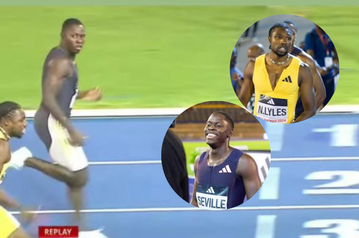 Noah Lyles sends message to Oblique Seville ahead of Paris Olympic Games