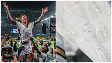 Toni Kroos bids emotional farewell to Real Madrid with unique UCL Final boots vs Dortmund