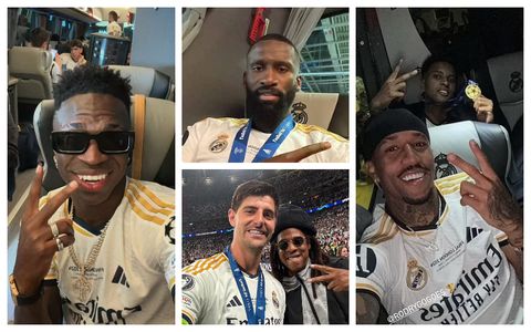 Photos: Real Madrid celebrates UCL win in style, with Jay Z joining in the team celebration