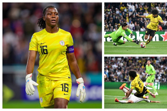 Nnadozie hails Courtois’ courage following Adeyemi’s save