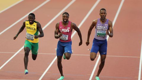 Oblique Seville reveals what gave him an edge over Noah Lyles at Racers Grand Prix