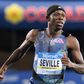 Oblique Seville surprised after upsetting Noah Lyles at Racers Grand Prix