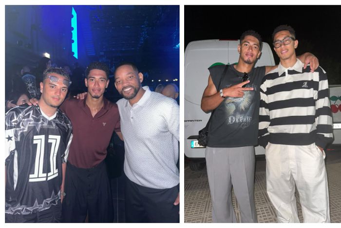 Bellingham brothers link up with Will Smith