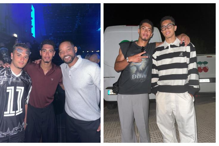 Bellingham brothers link up with Will Smith