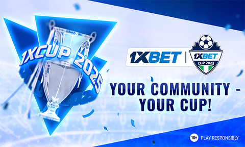 Apply for 1xCup 2025 starting June 2 — make a name for yourself in football and compete for 20,000,000 NGN!