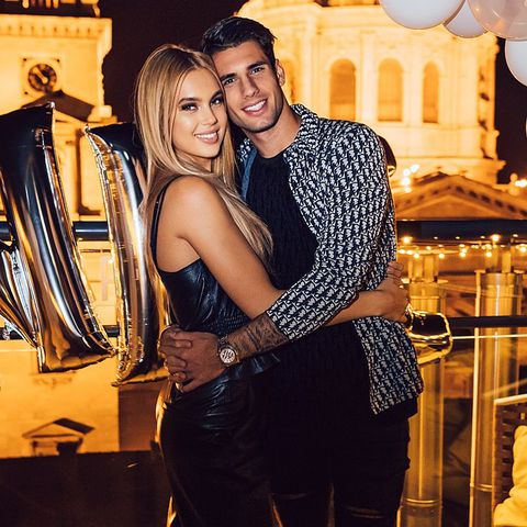 Dominik Szoboszlai girlfriend Fanni Gécsek