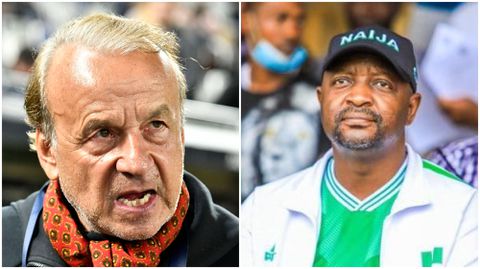 Super Eagles: Ex-coach Gernot Rohr throws SERIOUS shades at Sports Minister Sunday Dare