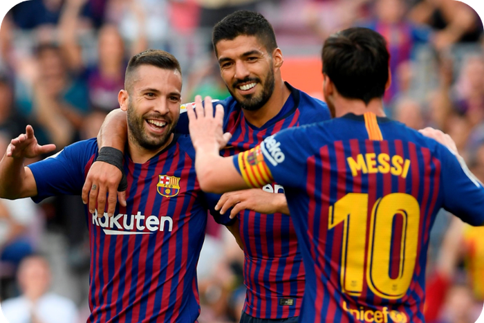 Jordi Alba and Luiz Suarez could join Messi at Inter Miami