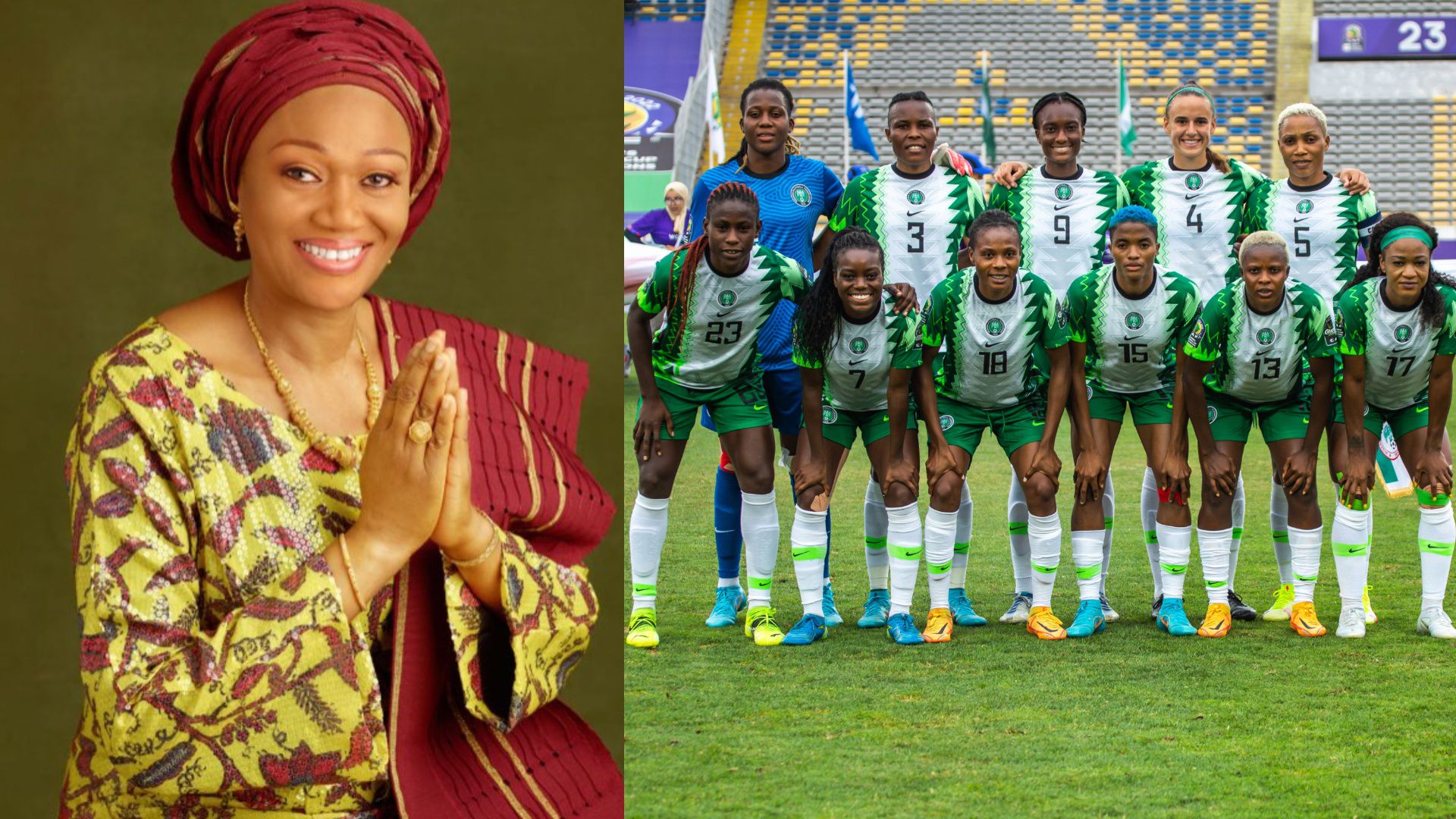 Tinubu Thumbs Up Super Falcons Ahead Of Australia Match