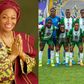 Remi Tinubu encouraged the Super Falcons to work hard so they could live up to Nigerians' expectations while drumming up support for the team and pointing out how important a unifying sport was for the nation.