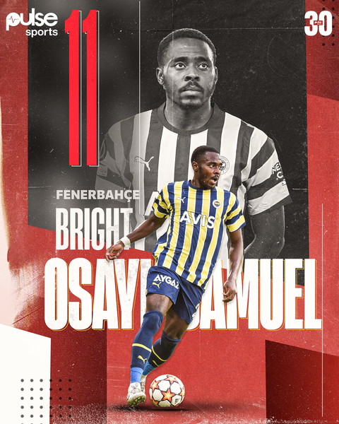 Bright Osayi-Samuel is PulseSports30 #11